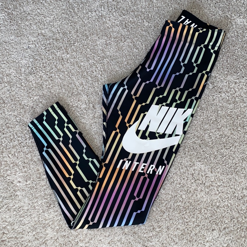 Nike International Leggings - Black/Multicolor